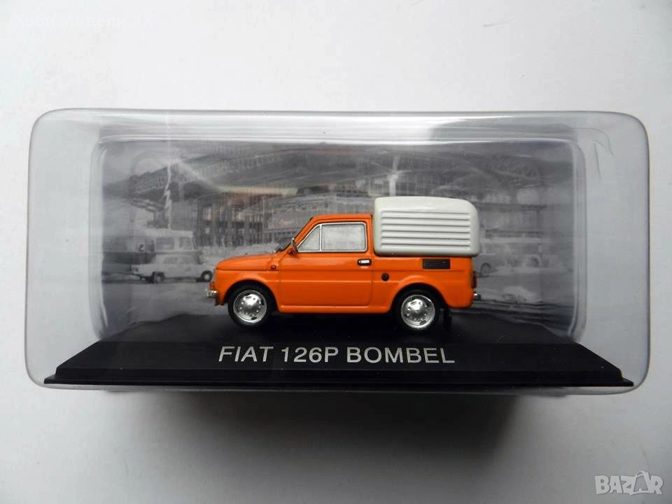 Модел Полски Фиат 126p 1:43, снимка 1