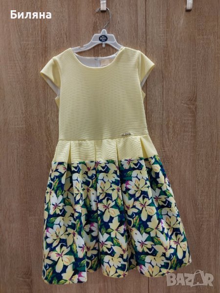 Официална детска рокля Анисия 140 см, снимка 1