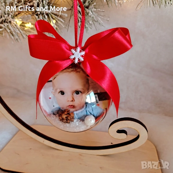 Коледа 2025, Коледни подаръци, Коледна топка, Подарък, снимка 1