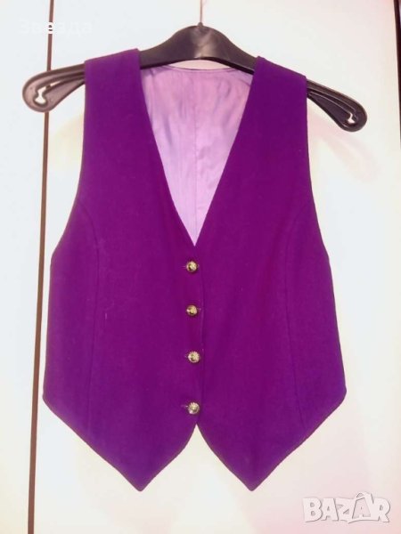 Дамско елече от вълнен плат, снимка 1