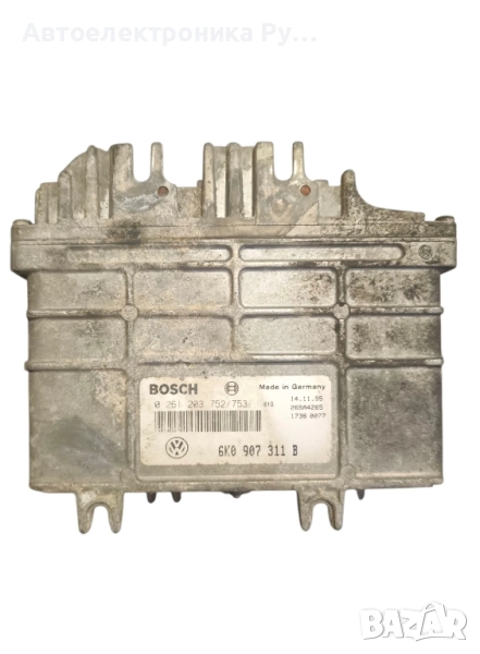 Компютър за двигател Seat Cordoba 1.6, 6K0907311B ,0261203752, MA1.2.3, снимка 1