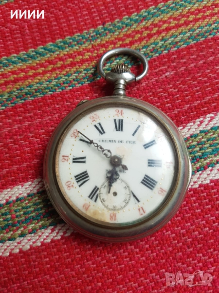 Швейцарски джобен часовник , снимка 1