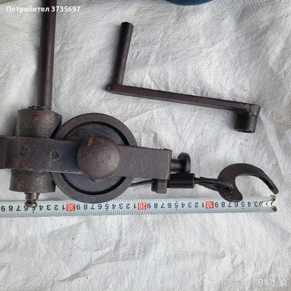 Ръчна лебедка., снимка 1