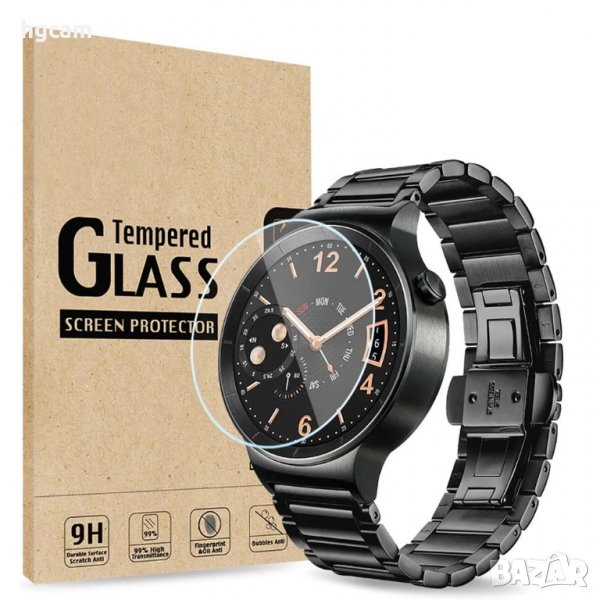 Стъклени протектори за смарт часовници Fitbit, Apple, Motorola, Garmin, Huawei, Samsung, снимка 1