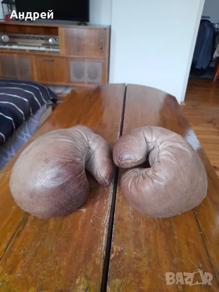 Стари боксови ръкавици #3, снимка 1