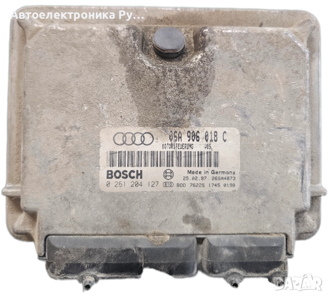 Audi A3 8L 06a906018c 0261204126 ЕБУ на двигателя Модул на двигателя Bosch, снимка 1