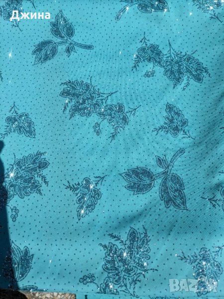 Плат хрисмил с брокат, снимка 1