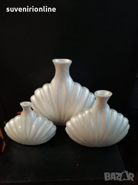 Тройка декоративни вази, снимка 1