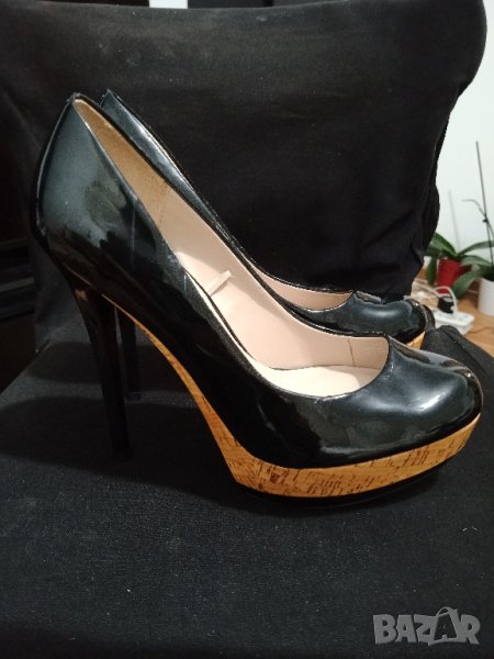 фешън обувки Zara Woman Platform Heels, снимка 1