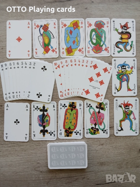 Стари карти за игра, снимка 1