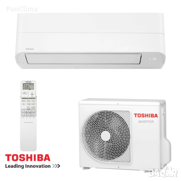 Инверторен климатик Toshiba Essento RAS-B10B2KV2G-E A++ 19 dB(A), снимка 1
