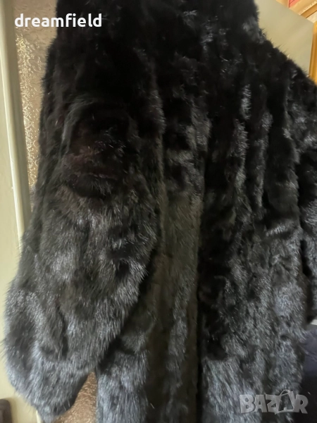 Сезонна цена-Палто естествен косъм - Лисица, снимка 1