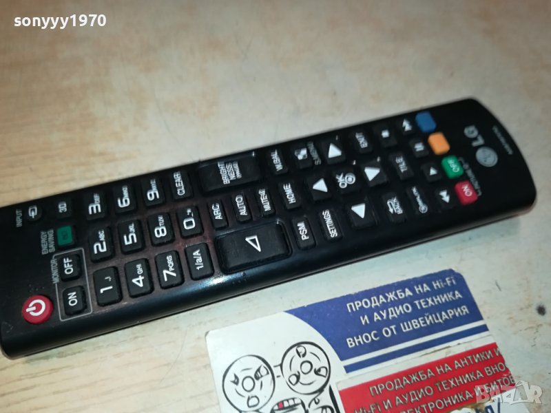 LG REMOTE 1710231645, снимка 1