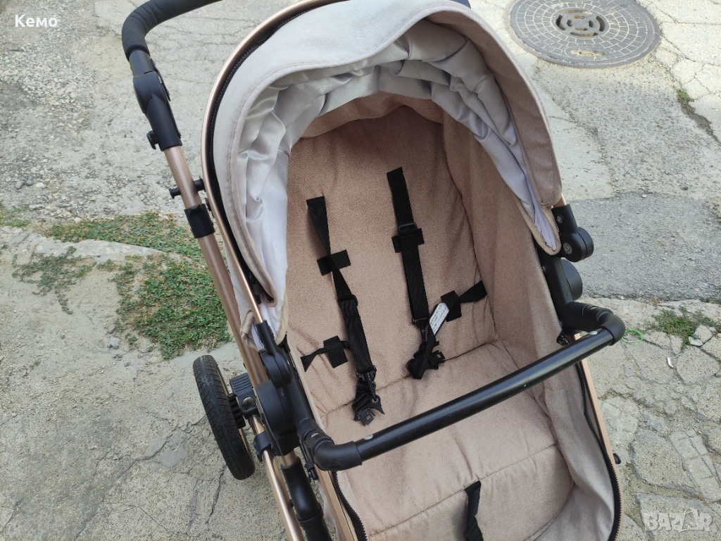 Комбинирана бебешка количка Lorelli Lora , снимка 1