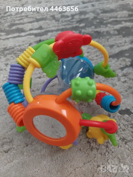 Топка дрънкалка "играй и учи" PlayGro, снимка 1