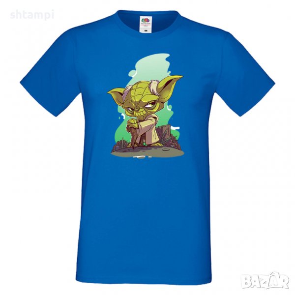 Мъжка тениска Star Wars Yoda Star Wars Игра,Изненада,Подарък,Геймър, , снимка 1