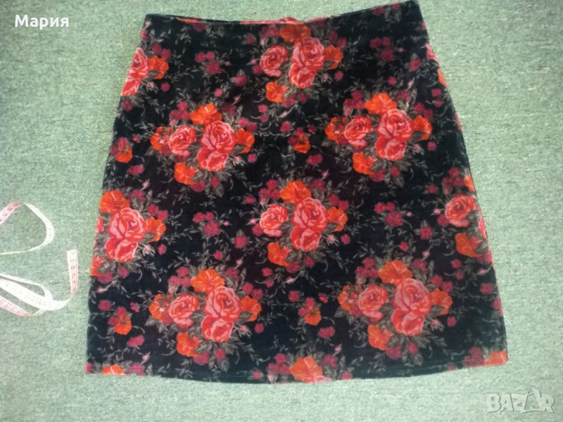 H&M Пола от кадифе М - 8 лв, снимка 1