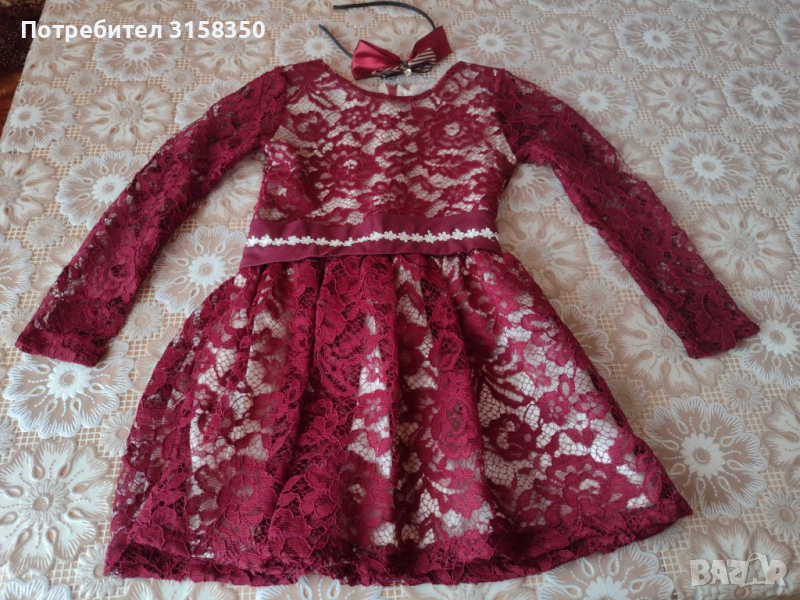 Детска официална рокля , снимка 1