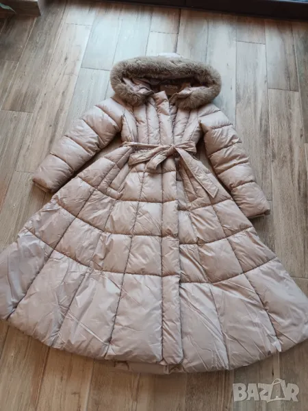 Ново!Monte cervino луксозно,дълго разкроено яке , снимка 1