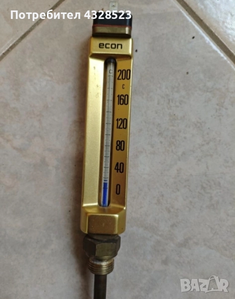 Индустриален (промишлен) термометър, снимка 1