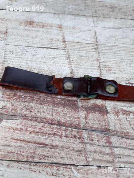 Царски офицерски колан с портупей , снимка 1