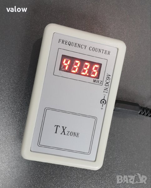 Тестер честотомер за дистанционни 250-450MHZ, снимка 1