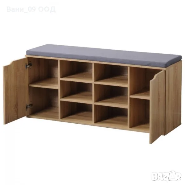 Шкаф за обувки с 2 закрити ниши , снимка 1