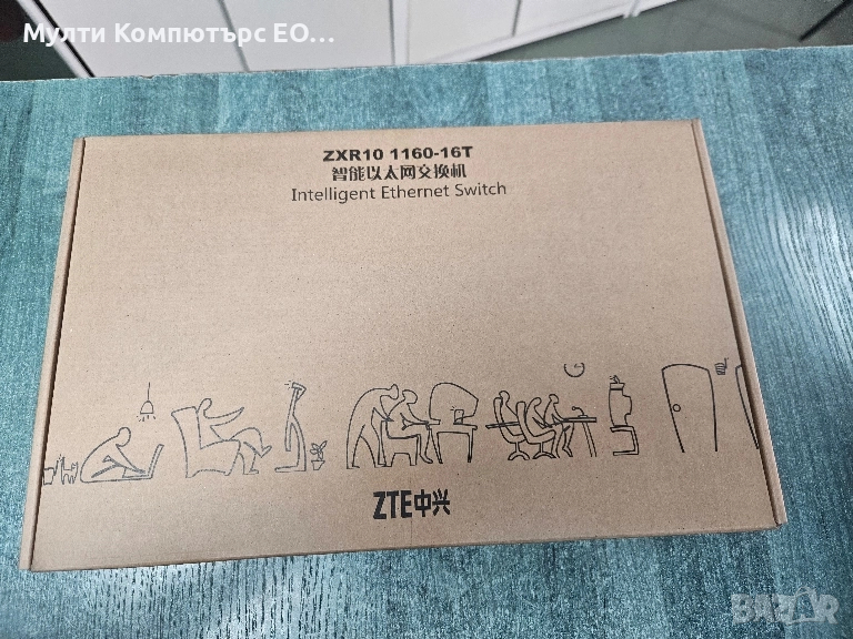 Switch ZTE ZXR10 1160-16T, снимка 1