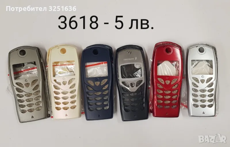 Панели за Sony Ericsson T600, T39, K500, K700, J300, K300, K600, K750, T610, 768, T18, 788, T10, 688, снимка 1