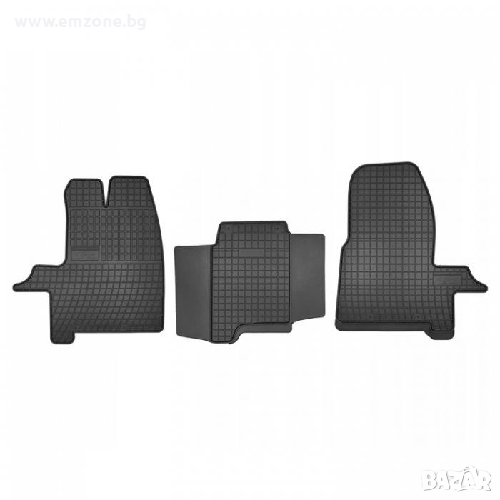 Комплект Гумени Стелки 3 части Frogum за FORD TRANSIT III 2000 - 2013/Custom 2012+, снимка 1