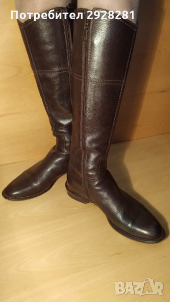  Donna Carolina дамски ботуши от естествена кожа, снимка 1