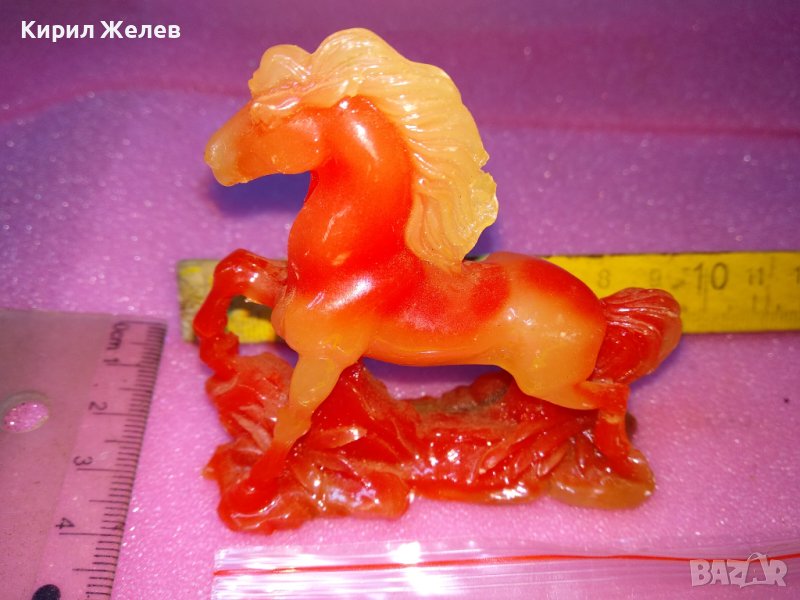 ПРЕКРАСНО КОНЧЕ ДЕКОРАТИВНА СТАТУЕТКА ФИГУРКА от ПОЛИРЕЗИН / СМОЛА 42853, снимка 1