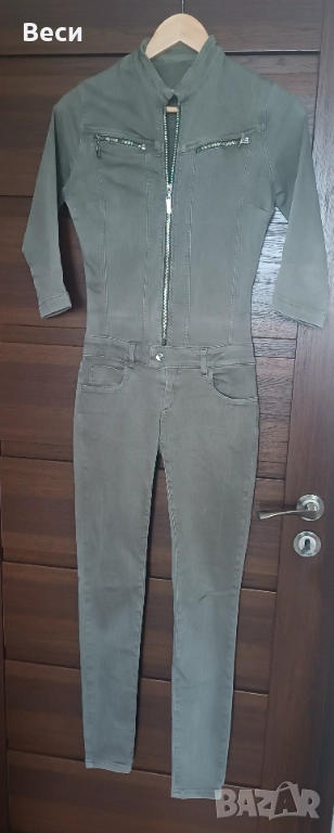 Дамски дънков гащеризон, снимка 1