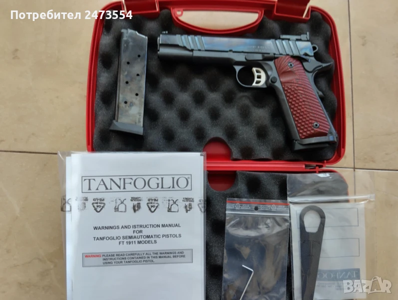 Tanfoglio FT 1911 Custom, снимка 1