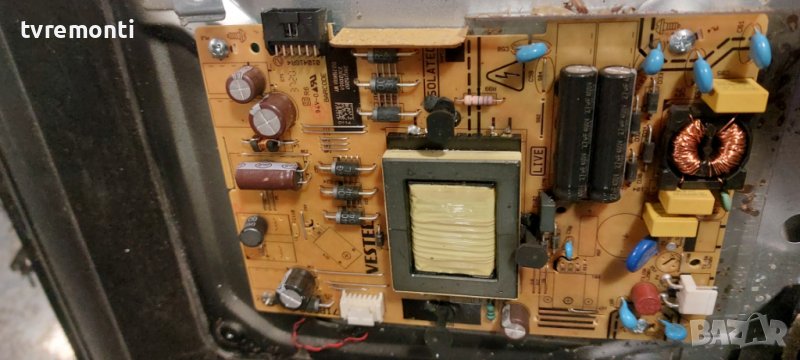 POWER BOARD ,17IPS62 010416R4, for 32 inc DISPLAY for JVC  LT-32VAH3000 дисплей VES315WNGH-2D-N51​​, снимка 1