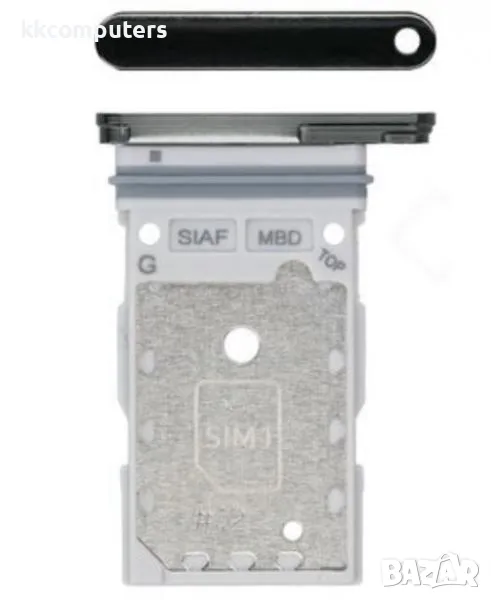 SIM / MicroSD държач /Черен/ за Samsung S23 S911 / S23 Plus S916 Баркод : 116538, снимка 1