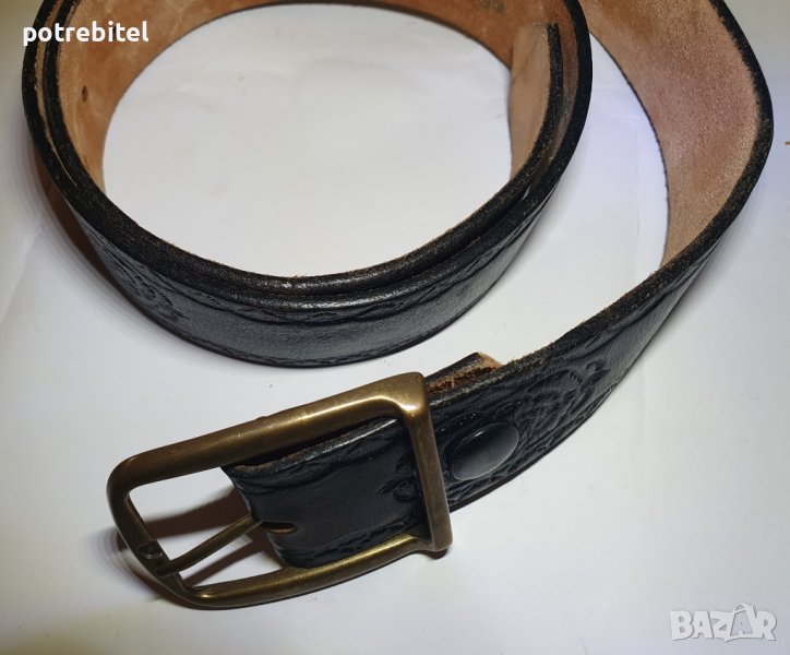 Колан естествена кожа U.S.A, снимка 1