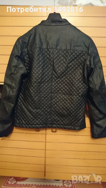Мъжко яке от еко кожа , снимка 1