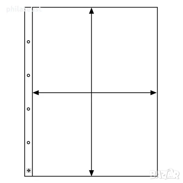 Leuchtturm Kanzlei 1C лист за един документ / оп 5 бр. /, снимка 1