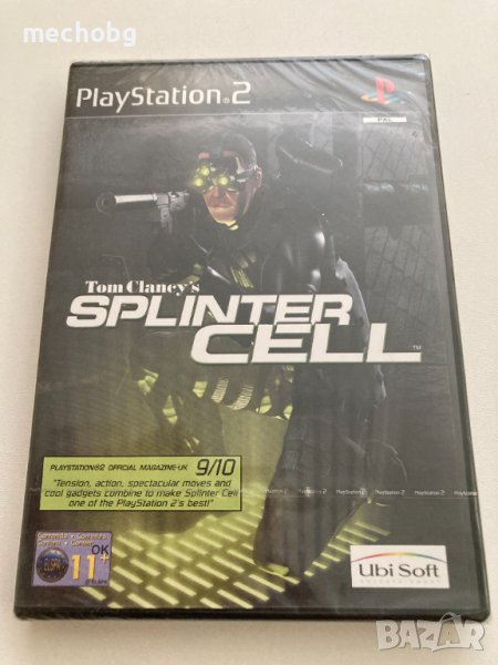 Tom Clancy's Splinter Cell за PS2 - Нова запечатана, снимка 1