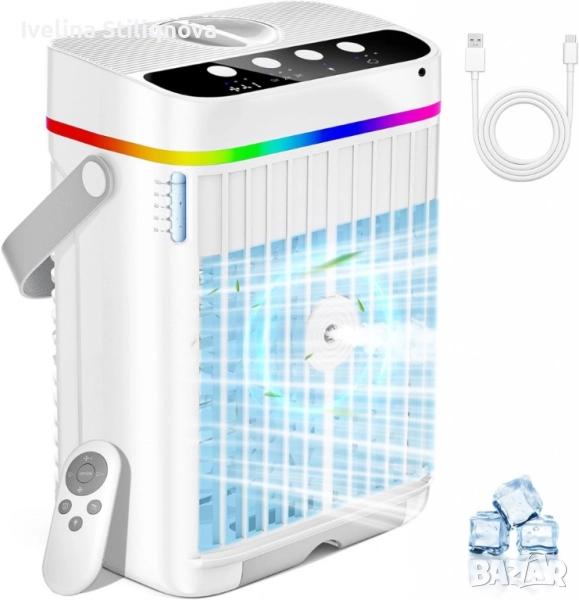 Интелигентен мини климатик 4 в 1 – мобилно охлаждане без компромис, снимка 1