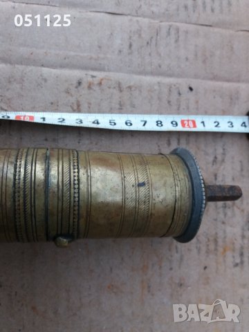 масивна брнзова кафемелачка - османска с маркировка , снимка 5 - Антикварни и старинни предмети - 31577843