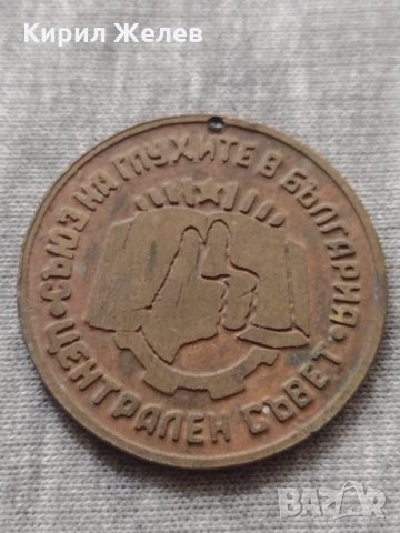 Рядък медал ЗА ЗАСЛУГА КЪМ ДЕЛОТО НА ГЛУХИТЕ за колекция декорация - 25949