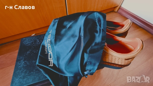 Teodor Leather Sneakers ОРИГИНАЛ! Мъжки ест. кожа!, снимка 18 - Спортно елегантни обувки - 51878058