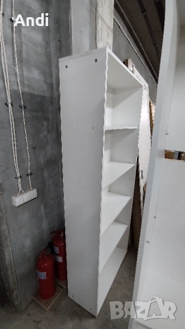 Гардероб - Етажерка 83/200/32см - офис шкаф с рафтове за документи 4бр, снимка 8 - Шкафове и рафтове - 53103165