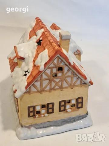 баварска коледна порцеланова къщичка Goebel   6/6, снимка 3 - Колекции - 47326860