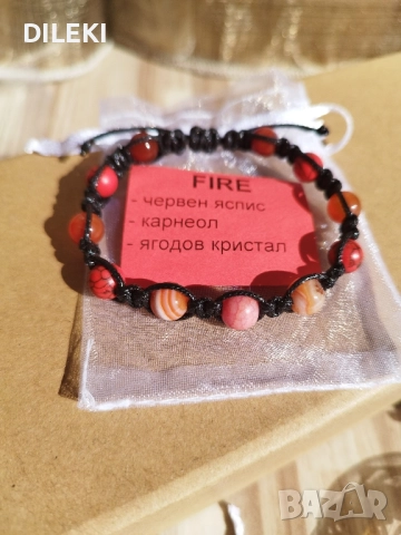 Гривни от естествен камък, снимка 5 - Гривни - 52154706