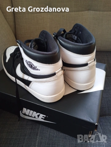 Nike air Jordan 1 high оригинални кецове с оригинална кутия , снимка 9 - Ежедневни обувки - 53123548