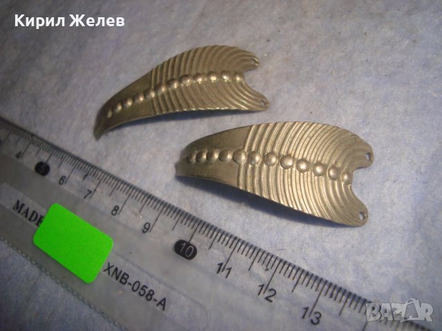 СРЕБРИСТИ МЕТАЛНИ ОРНАМЕНТИРАНИ ЕЛЕМЕНТИ от/за ОБЕЦИ БИЖУТА 5175, снимка 2 - Други - 36615113