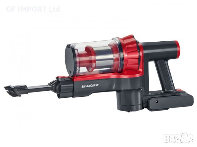 Ръчна Акумулаторна Прахосмукачка SILVERCREST 2 в 1 циклон 22.2V Li-Ion, снимка 4 - Прахосмукачки - 39455581